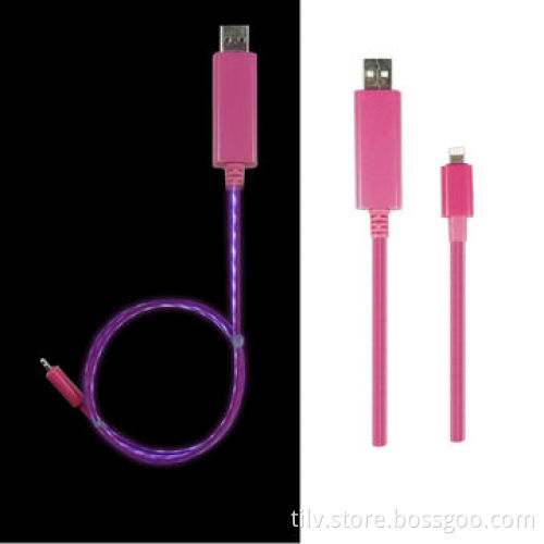 EL Light UP USB Cable for iPad Mini/4